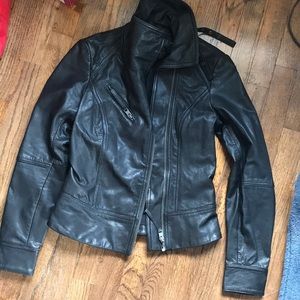 All Saints Belvedere leather Jacket